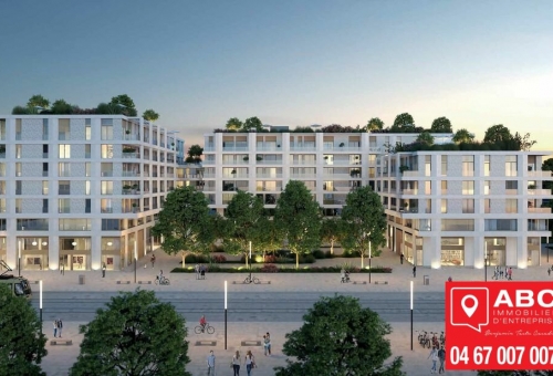 BUREAUX LOCAL COMMERCIAL A LA VENTE A MONTPELLIER