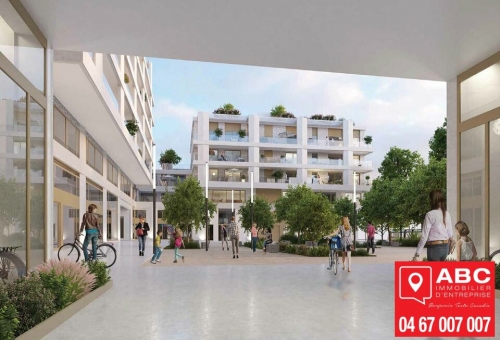 BUREAUX LOCAL COMMERCIAL A LA VENTE A MONTPELLIER