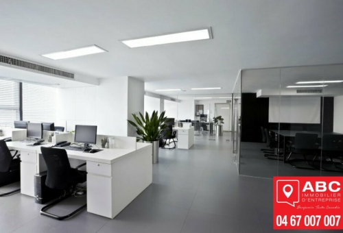 BUREAUX COMMERCIAUX A LOUER A MONTPELLIER