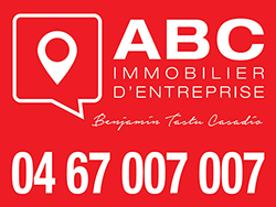 Logo abc immobilier entreprise